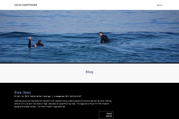 Twenty Twenty-One theme site design template sample