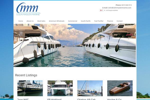 Cmm theme site design template sample
