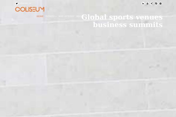 coliseum WordPress theme, websites list used coliseum theme coliseum theme websites examples