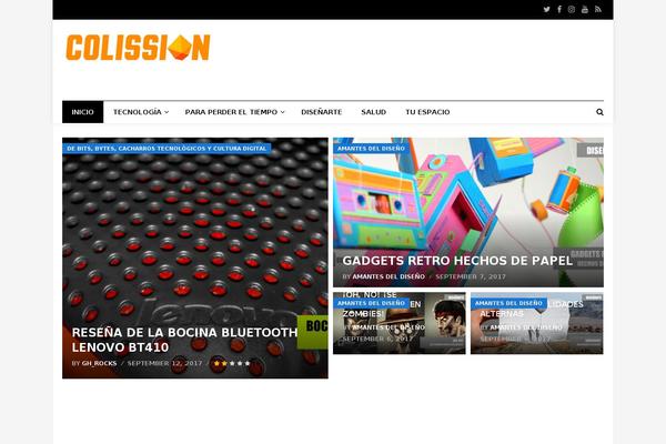 colission.com site used Smartzine