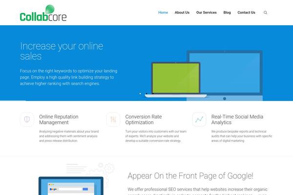 collabcore.com site used SEOWP