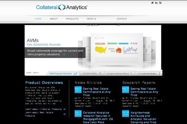 collateralanalytics.com site used Collateral-analytics