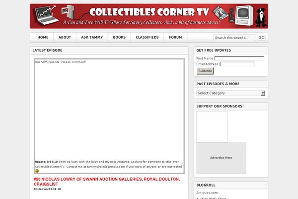 collectiblescornertv.com site used Tubular_light_10