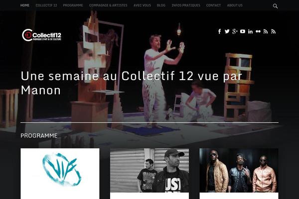 collectif12.org site used C12theme2019