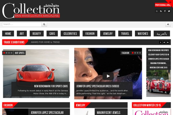 Sahifa theme site design template sample
