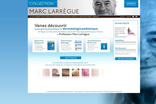 collectionmarclarregue.com site used Collectionmarclarregue