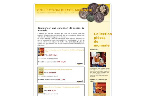 collectionpiecesmonnaie.com site used Xtp-coins