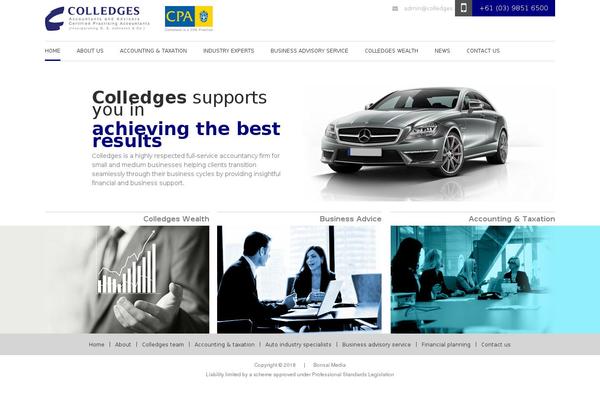 colledges.com.au site used Colledgesaccountant