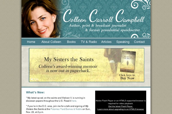 colleen-campbell.com site used Colleencarrollcampbell