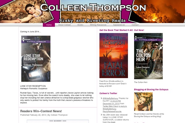 colleen-thompson.com site used Colleen_final