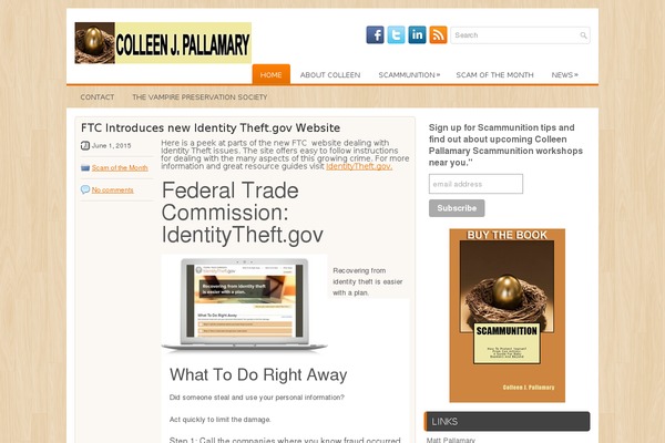 colleenpallamary.com site used Radiale