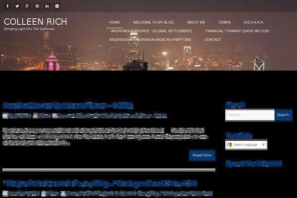 colleenrich.com site used Eptima Lite