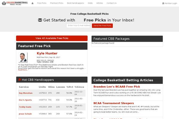 collegebasketballfreepicks.com site used Collegebasketballfreepicks