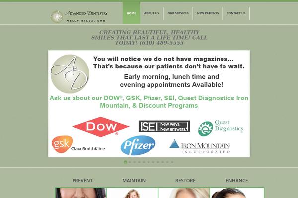 collegevilledentistry.com site used Theme1577
