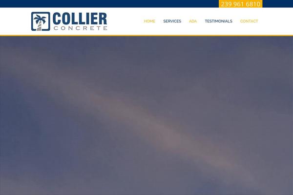 collierconcrete.com site used Bodega