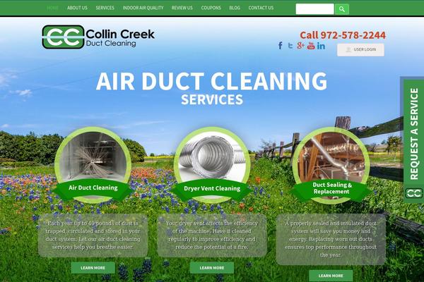 collincreekductcleaning.com site used Collincreek