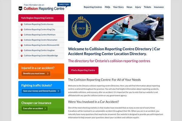 collision-reporting-centre.com site used Versatile-v1-12