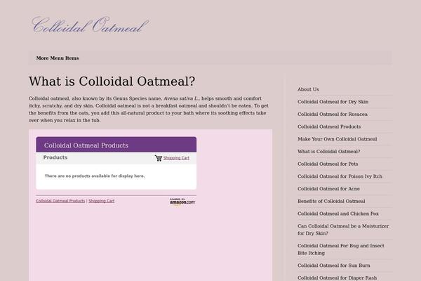 colloidaloatmeal.com site used Responsive
