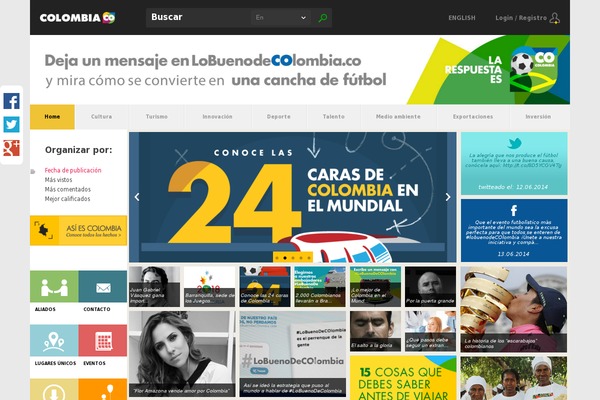 colombia.co site used Colombia2016