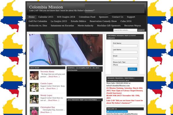 colombiamission.com site used Essence-pro