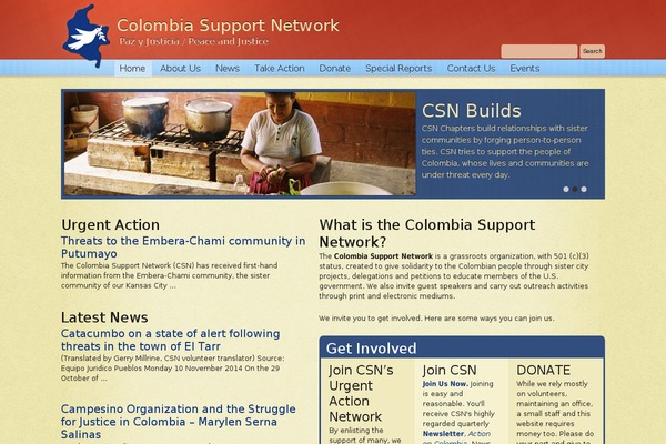 colombiasupport.net site used Csn