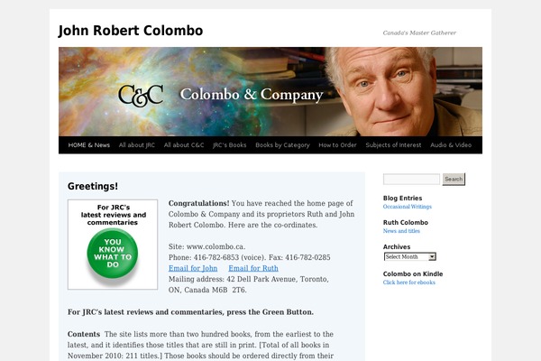colombo.ca site used Jrc