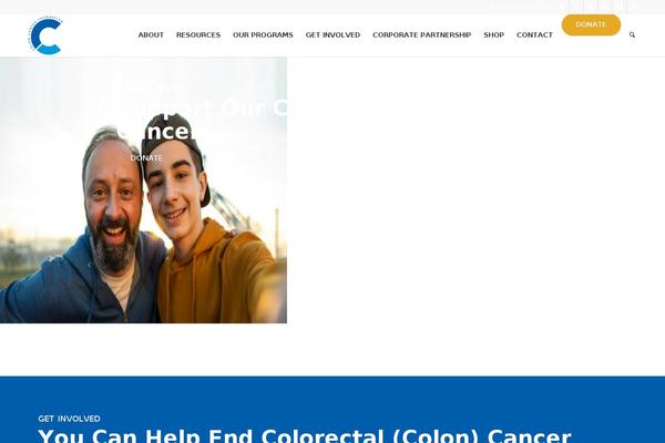 coloncancerfoundation.org site used Cccf