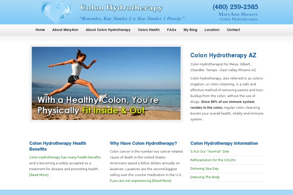 colonhydrotherapyaz.com site used Colonhydrotherapy