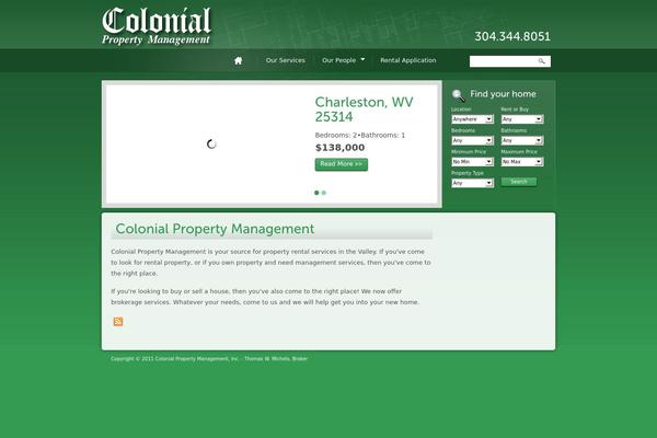 colonialproperty.com site used Openhouse_standard_version