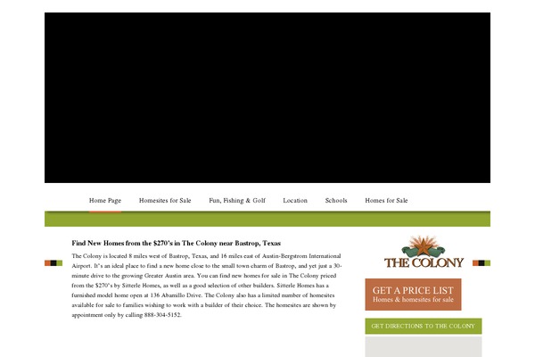 colonytx.com site used Thecolony