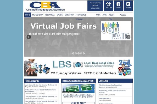 Cba theme site design template sample