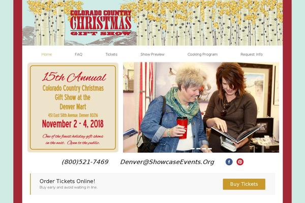 coloradochristmasgiftshow.com site used Ad-child-theme