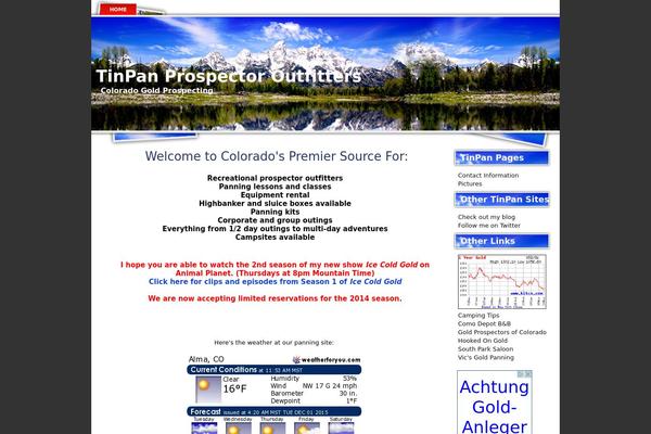 coloradogoldprospecting.com site used Photon