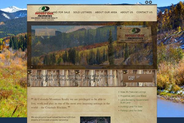 coloradolandcabins.com site used Colorado