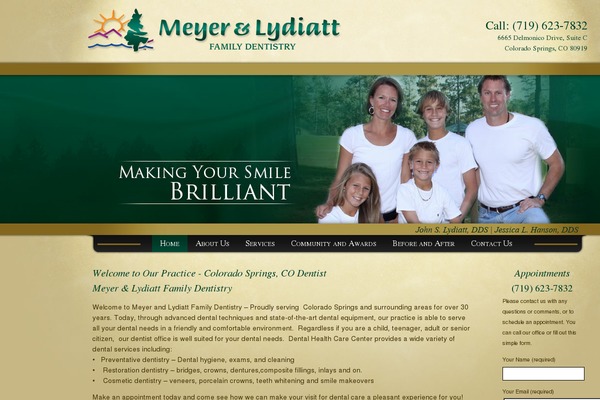 coloradospringsbestdentist.com site used Custom4