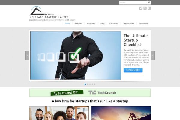 GeneratePress theme site design template sample