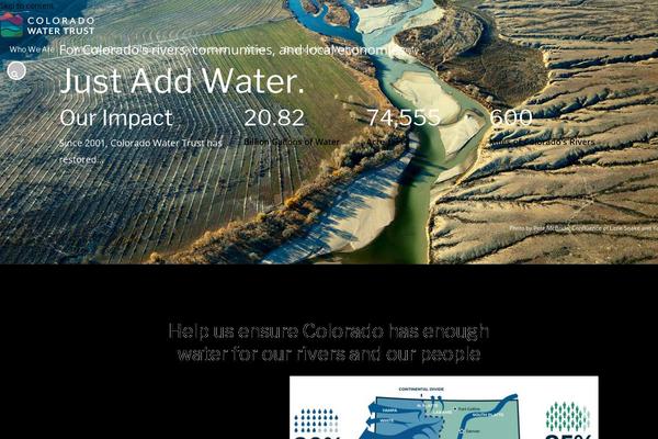 coloradowatertrust.org site used Cwt23