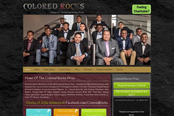 coloredrocks.org site used Colored-rocks