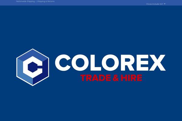 colorex.co.nz site used Colorex4