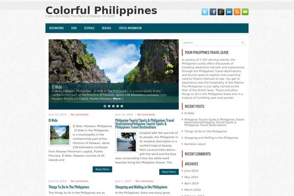 Expressnews theme site design template sample