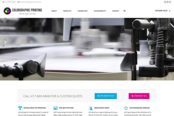 Jupiter theme site design template sample