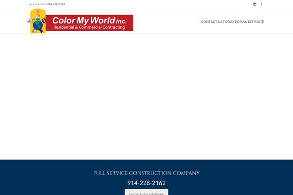 Highend theme site design template sample