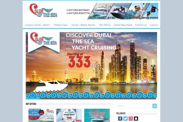 Sahifa theme site design template sample