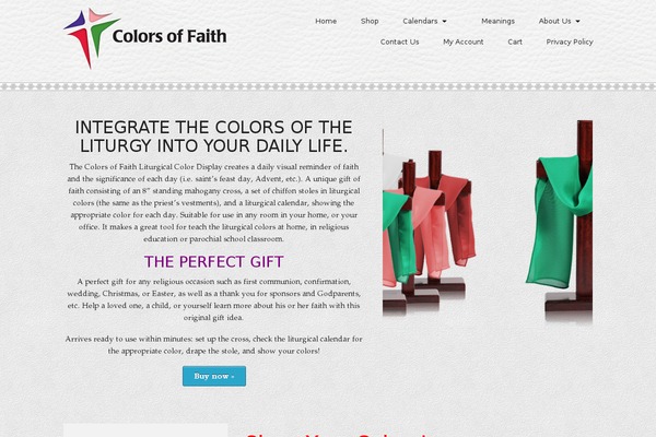 colorsoffaith.com site used Wp-foundation