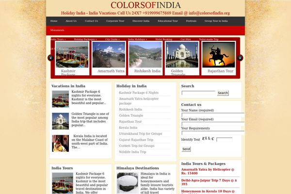 colorsofindia.org site used GrungeMag