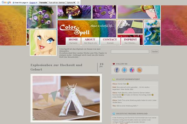 colorspell.de site used Marlin