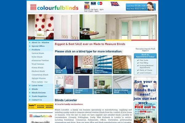colourfulblinds.com site used Coloufullblinds