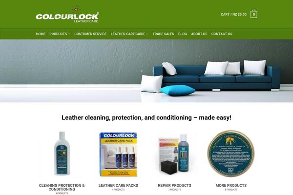 colourlockleathercare.co.nz site used Colourlock