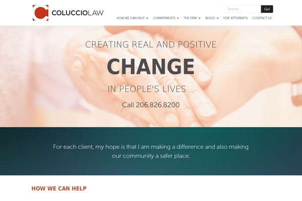 coluccio-law.com site used Coluccio