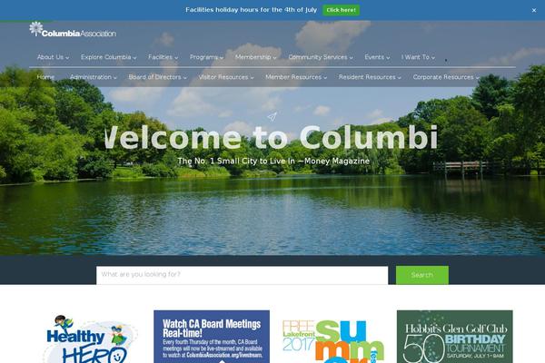 columbiaassociation.com site used Columbia-association